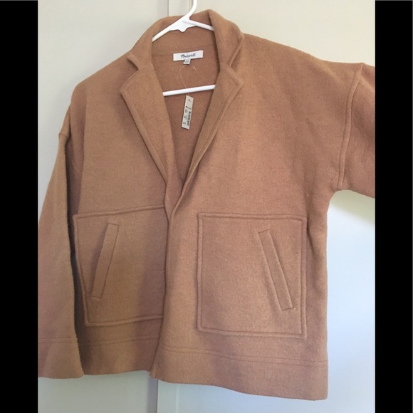 Madewell Lisbon Jacket Chore Kimono Coat Camel Tan - Picture 7 of 14